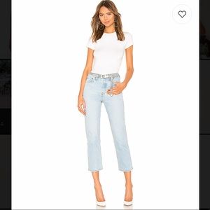 NWT Revolve Levi’s Wedgie Fit Straight Dib jean